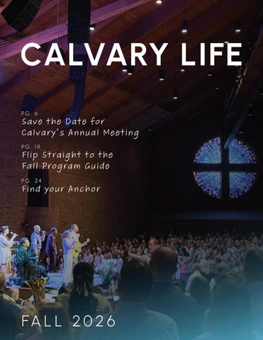 Fall Calvary Life 2026