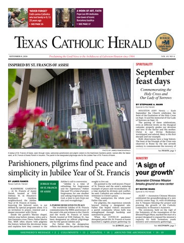 Texas Catholic Herald - September 8, 2026