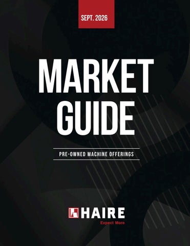 September Market Guide with Prices