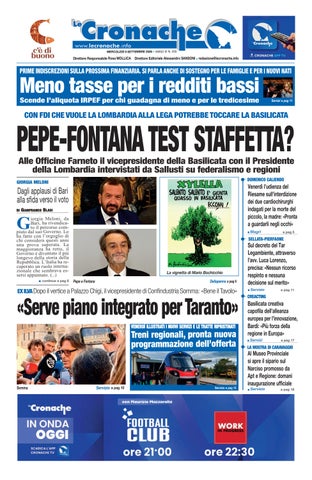 Cronache del 9 settembre 2026