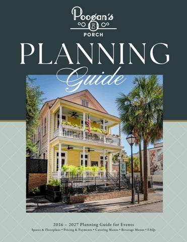 Poogan's Porch Event Guide