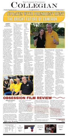 The Cameron Collegian Volume 115 Issue #1