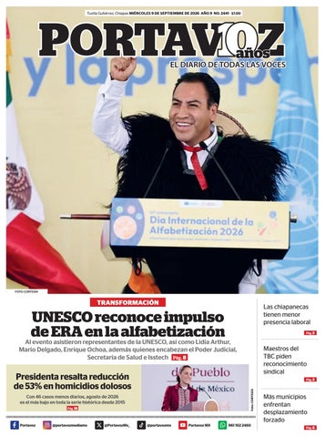 MIÉRCOLES 09 DE SEPTIEMBRE DE 2026