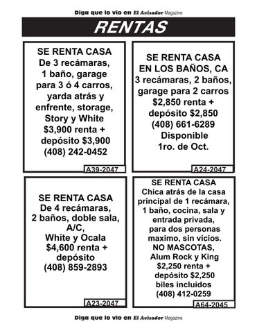 PAGADOS RENTAS #2045
