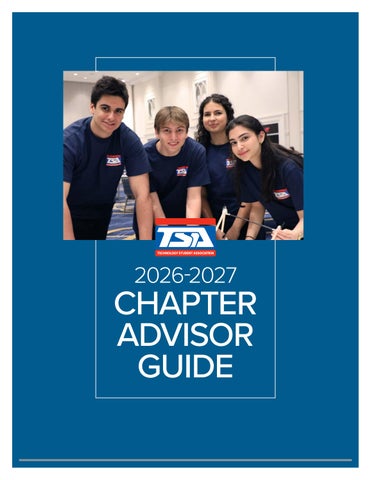 2026-2027 TSA Chapter Advisor Guide