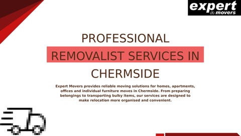 Professional Removalist Services in Chermside