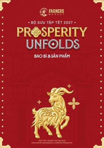 FM Packaging & Product Catalogue Tết 2027 | Prosperity Unfolds 