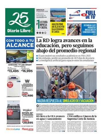 Miércoles, 09 de Septiembre de 2026