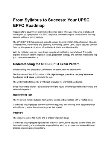 From Syllabus to Success_ Your UPSC EPFO Roadmap