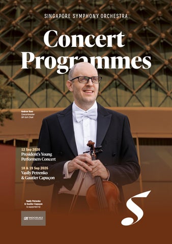 Singapore Symphony Orchestra Sep 2026