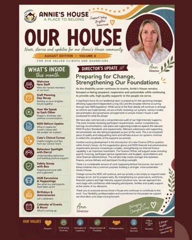 Our House (Clients) - August 2026