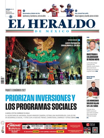 Edición impresa. Miércoles 09 de septiembre de 2026