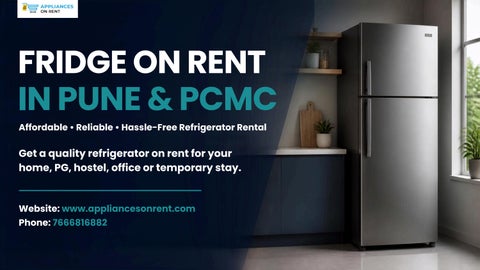 FRIDGE ON RENT INPUNE&PCMC