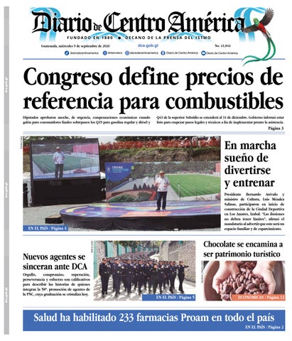 Edición Diario de Centro América 9 de Septiembre 2026