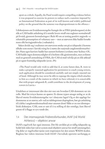 Doping i idrett: 英文 rettslig analyse 第 24 页