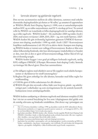 Doping i idrett: 英文 rettslig analyse 第 9 页