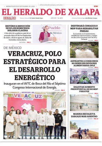 El Heraldo de Xalapa 9 de Septiembre de 2026