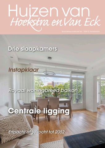 Brochure Spanderswoudstraat 66