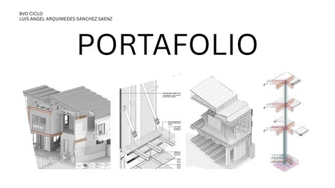 PORTAFOLIO ARQUITECTURA