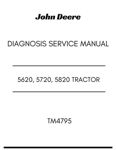 TM4795 - JOHN DEERE 5620, 5720, 5820 TRACTOR DIAGNOSIS SERVICE MANUAL