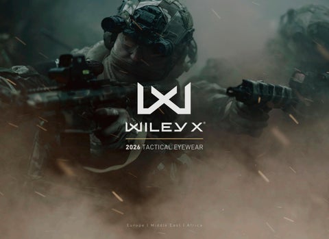 Wiley X EMEA | Tactical Catalog 2026