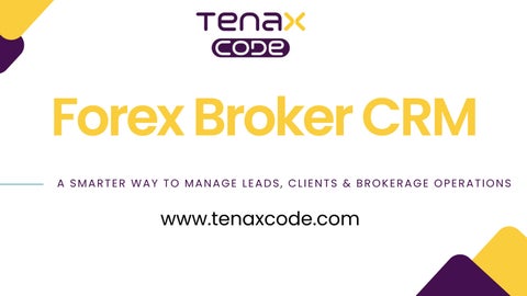 Forex Broker CRM - TenaxCode