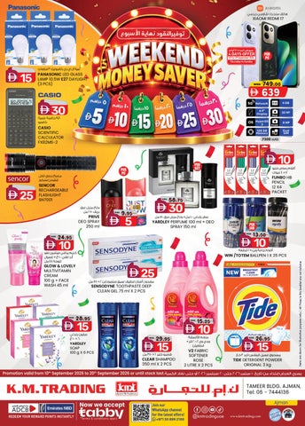 WEEKEND MONEY SAVER _10TH SEPTEMBER 2026_K.M.Trading_ Ajman Edition- K.M. TRADING