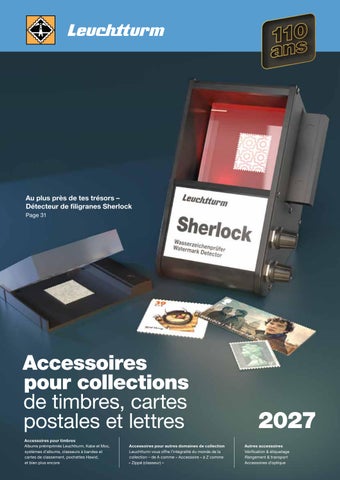 Sammelzubehör für Briefmarken, Postenkarten und Briefe CHF