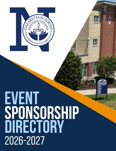 2026-27 Event Sponsor Directory | Nazareth