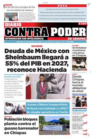 CONTRAPODER EDICIÓN 3451