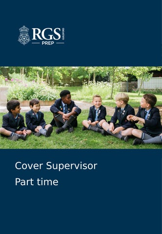 Prep - Part Time Cover Supervisor 2026