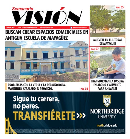 Periódico Visión E-1869 • 10 al 16 de septiembre de 2026