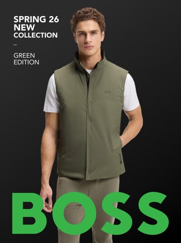 BOSS SPRING 26 NEW COLLECTION - GREEN