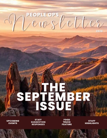 September Newsletter