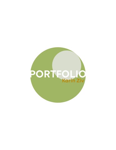 Karin Ziv I Portfolio