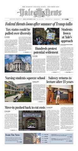 Yale Daily News — September 4, 2026