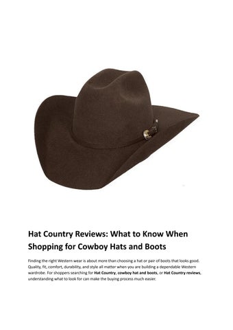 Hat Country