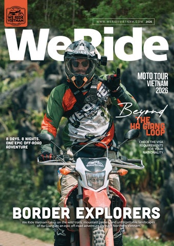 We Ride Vietnam Ha Giang Border Ride