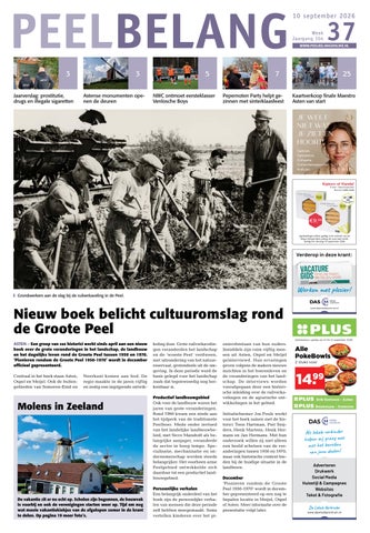 Peelbelang 10-09-2026