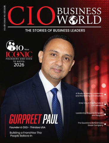 The 10 Most Iconic Founder and CEOs to Watch, 2026