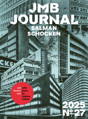 JMB Journal Nr 27 SCHOCKEN 