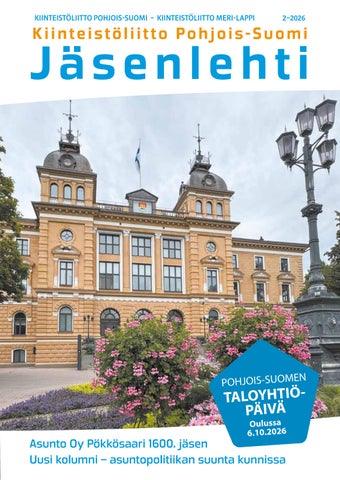 Kiinteistöliitto Pohjois-Suomen jäsenlehti 2/2026