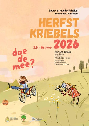 Herfstkriebels 2026