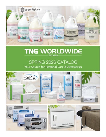 TNG Worldwide Spring 2026 Catalog