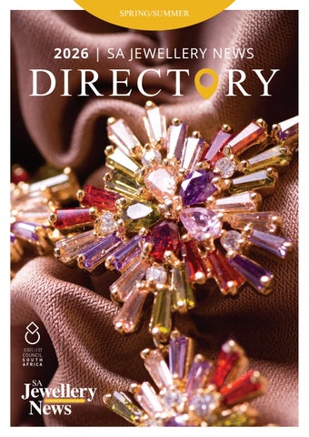 SA Jewellery News Directory • Spring/Summer 2026