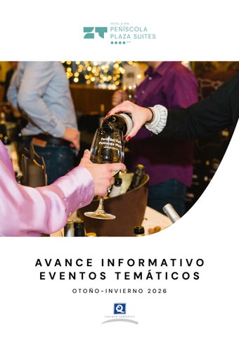 Eventos Temáticos 2026 - Hotel & Spa Peñíscola Plaza Suites