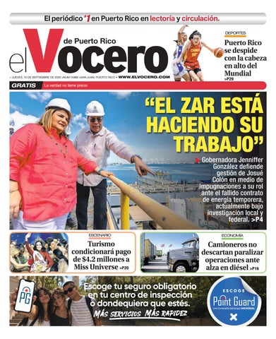 EL VOCERO | Edición jueves, 10 de septiembre de 2026 