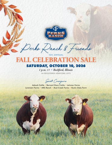 Perks Ranch & Friends | 2026 Fall Celebration Sale 