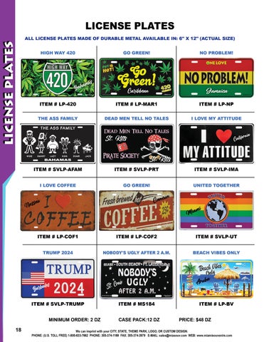 MS 2026 册 9 LICENSE PLATES - BAGS - DISPLAYS (GENERIC 灯饰目录 ) 第 16 页