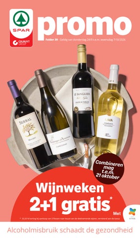 Spar Colruyt Group - Folder week 39 - 2026